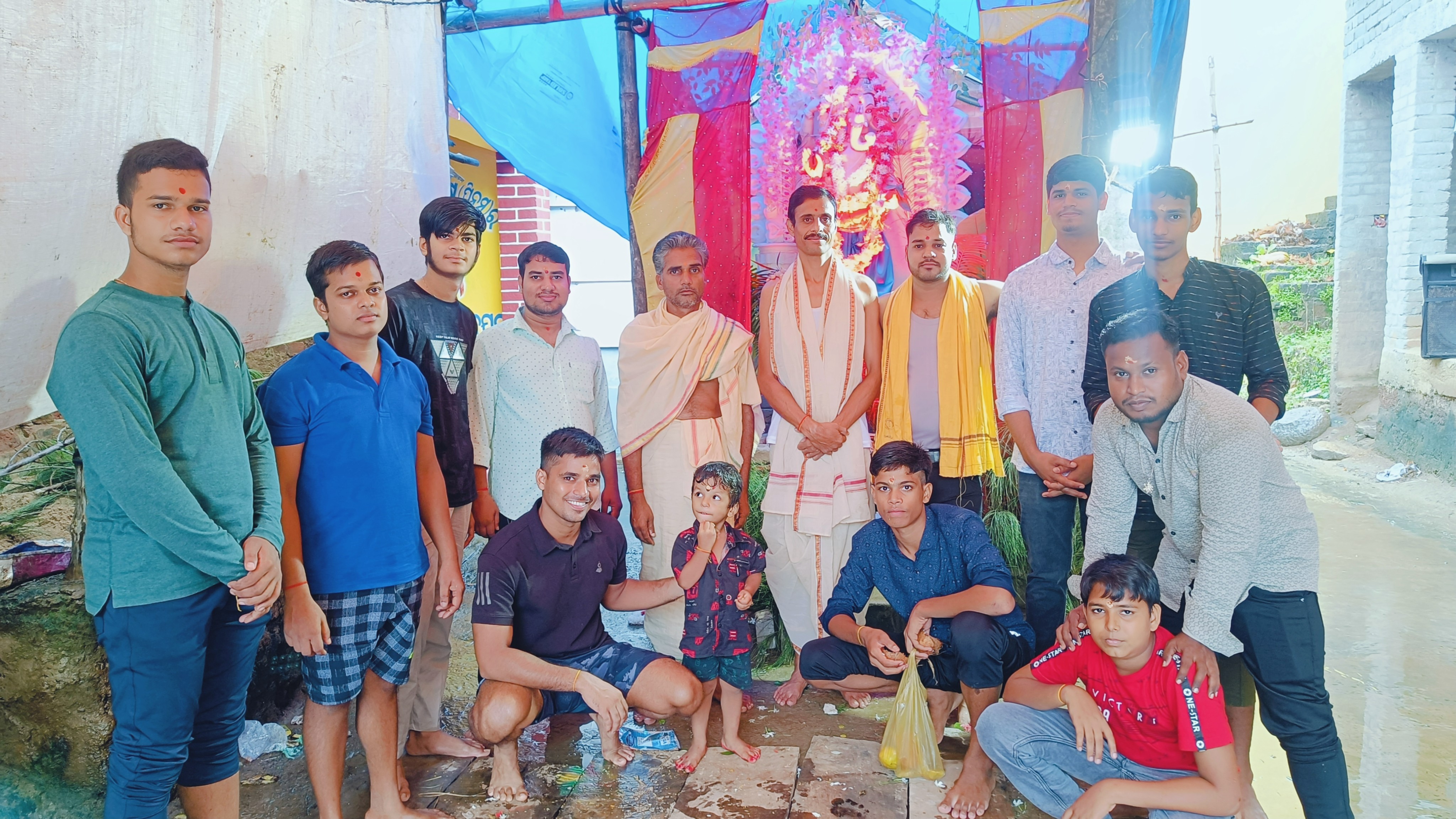 Ganesh Puja celebration by Sun Shine Club Kendupalli