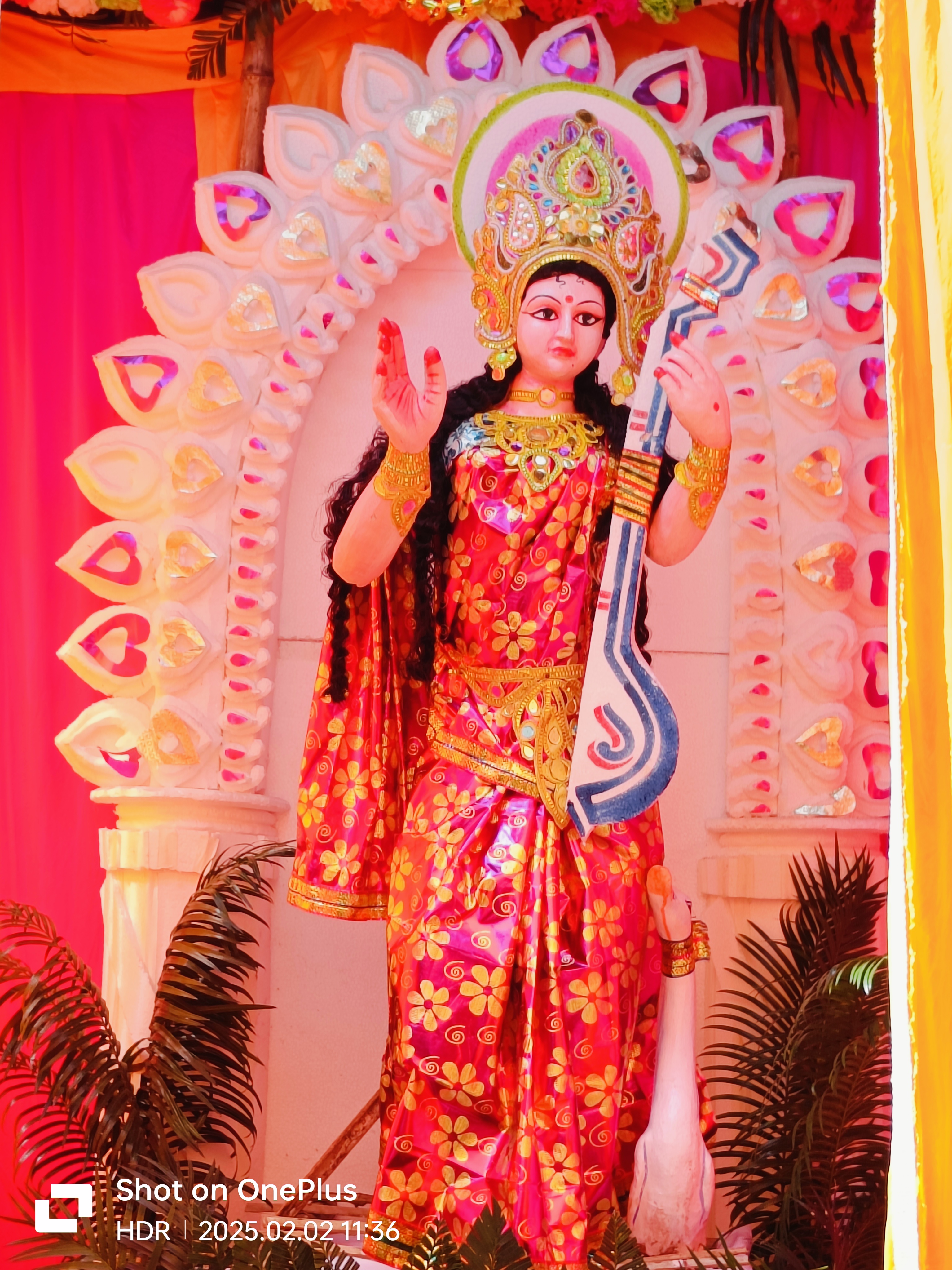 Saraswati Puja celebration by Sun Shine Club Kendupalli